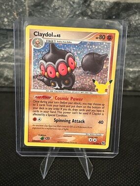 Pokemon Claydol Holo Stamped 15/106 from 25th Anniversary Celebrations set M/NM